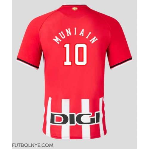 Camiseta Athletic Bilbao Iker Muniain #10 Primera Equipación 2023-24 manga corta